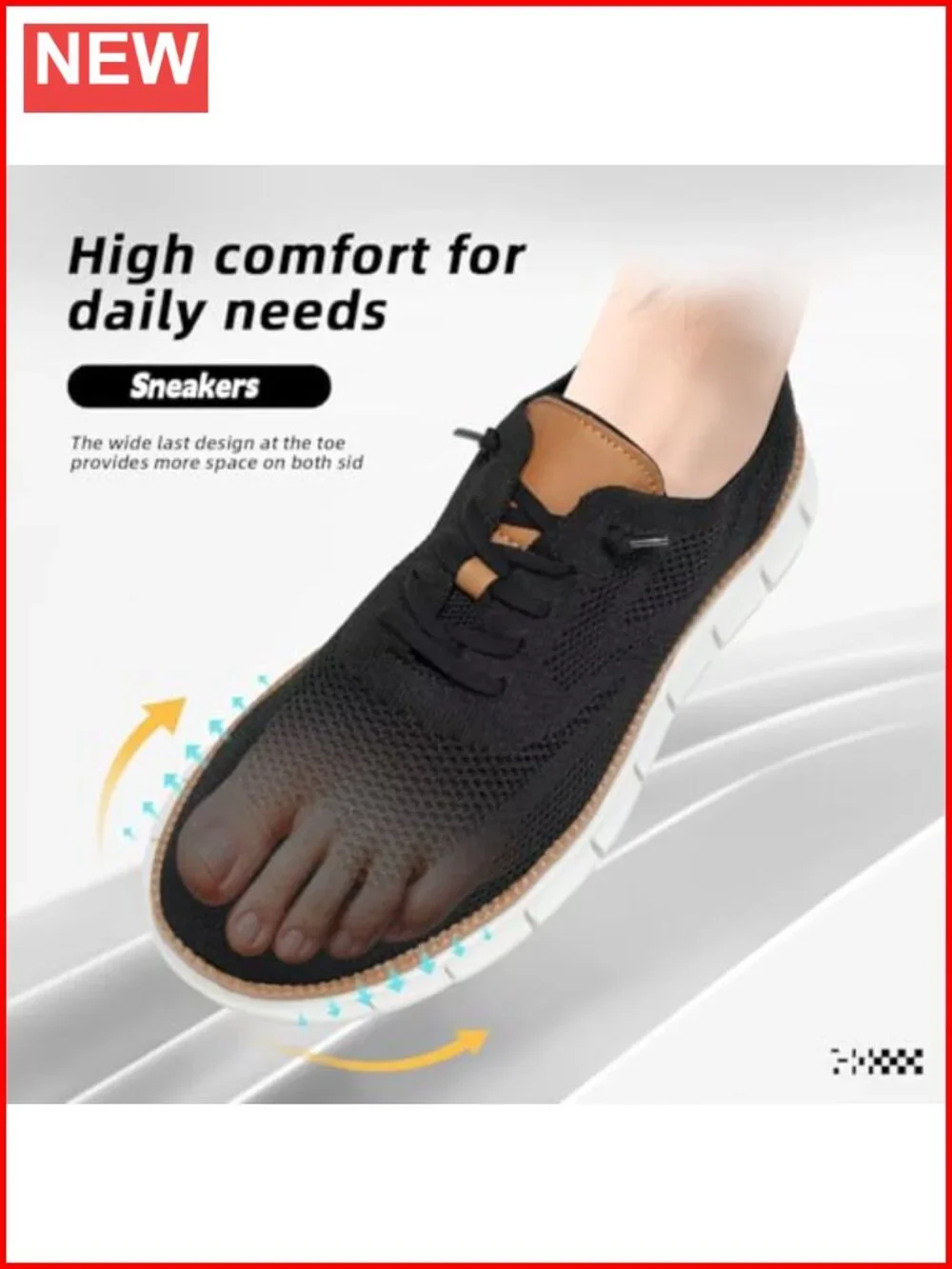 Men's Oxfords Fashion Mesh Casual Dress Walking Sneakers Comfortable